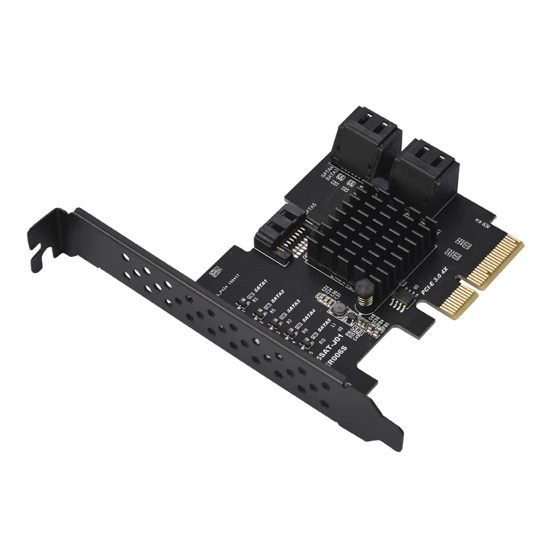 плата расширения pci e sata pci express sata 3 конт