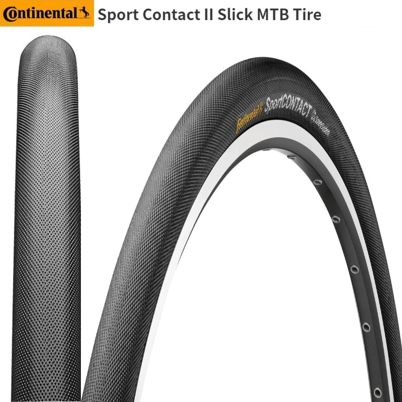 Шина для горного велосипеда Continental Sport Contact II Slick 26x1 6 3|Велосипедные шины| |