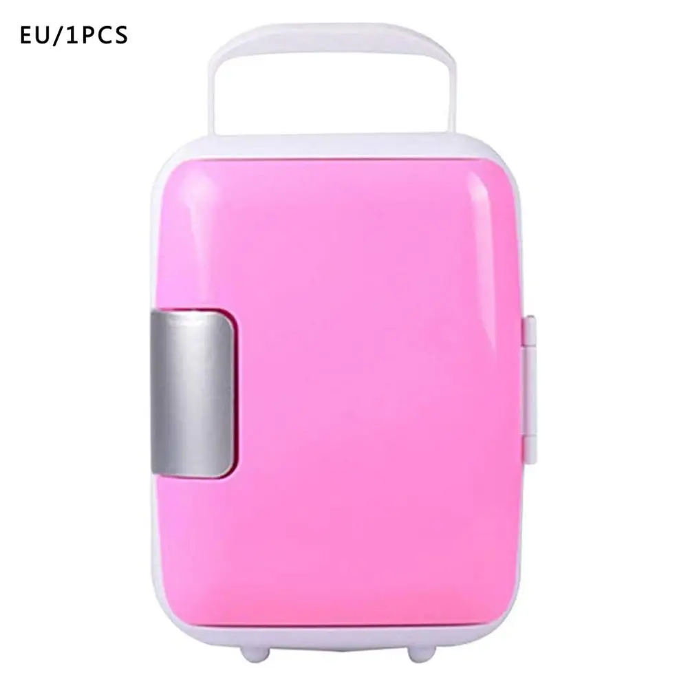 

New 4 Liter Portable Compact Personal Fridge Cools & Heats Great for Bedroom Office Car Dorm Portable Makeup Skincare Fridge
