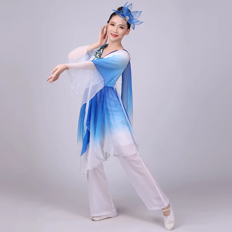 Женский винтажный костюм для танцев Yangko классический танцевальный одежда