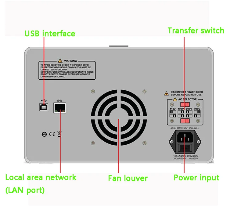 UNI-T UTP3303S/UTP3305S DC Регулируемый источник питания 4,3 дюймов TFT ЖК-дисплей перенапряжения, перегрузки по току, защита от температуры