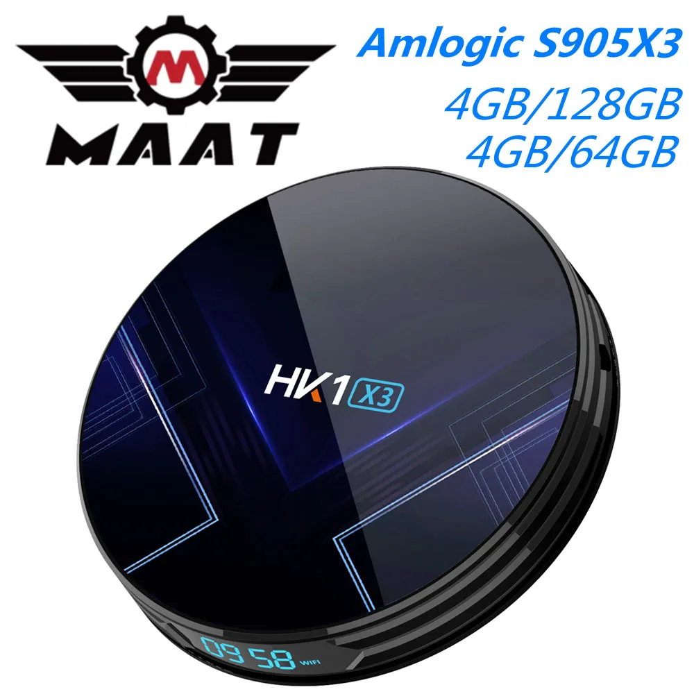 Умная ТВ приставка с четырёхъядерным процессором ОЗУ 4 Гб ПЗУ 64 ГБ Android