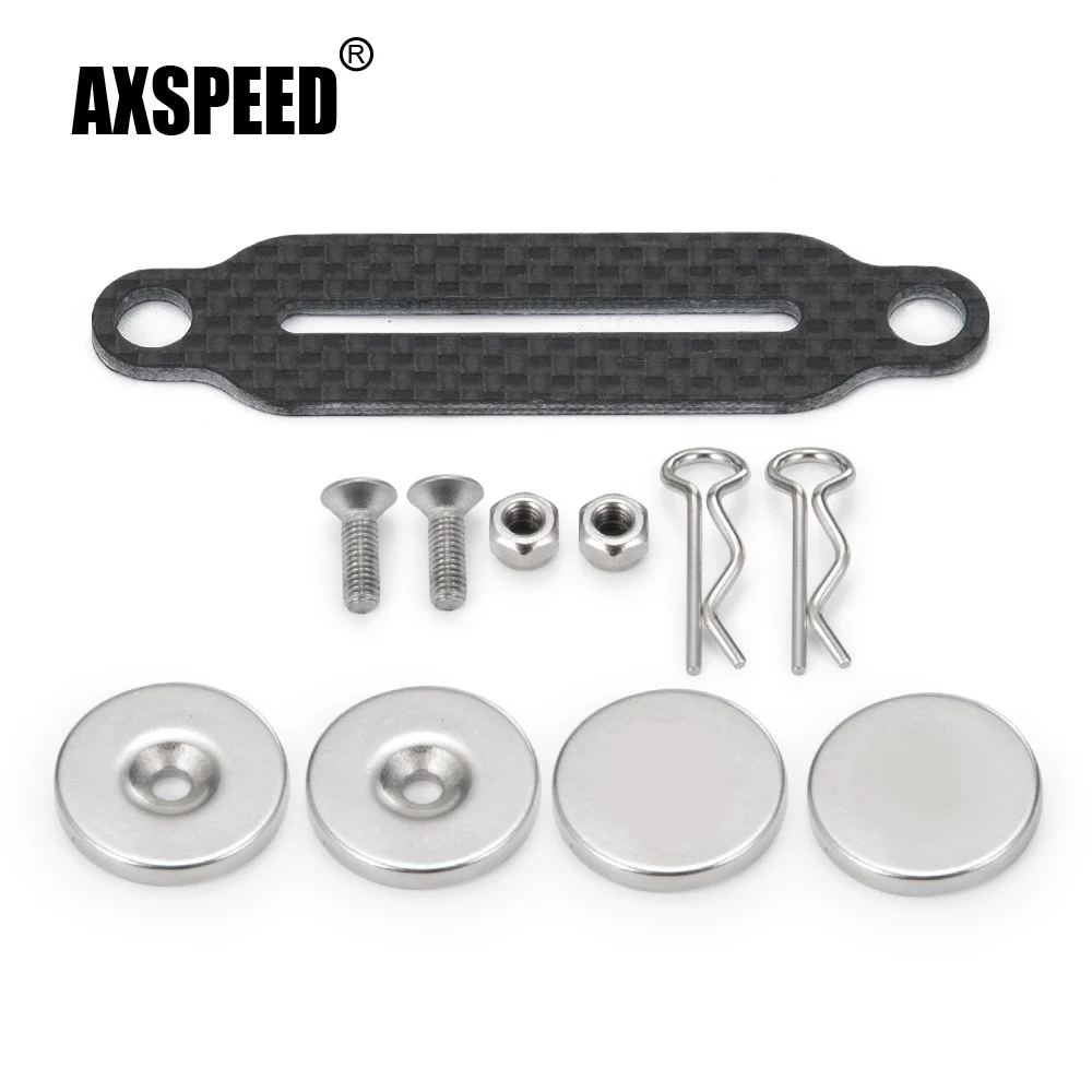 AXSPEED 1 комплект невидимые автомобильные корпус пряжка в виде ракушки колонна