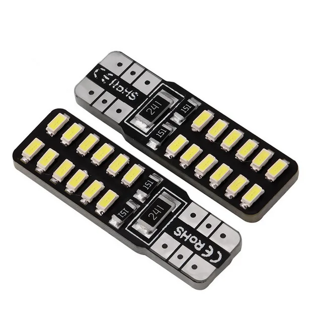 

Foreign Direct Selling Small Lamp License Plate Lamp T10 3014 24 Lamp W5w 168 194 Car Decoding Width Lamp Car Led Light
