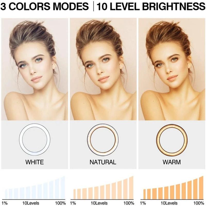 Монопод для селфи кольцо светильник с штатив Трипод мобильного телефона