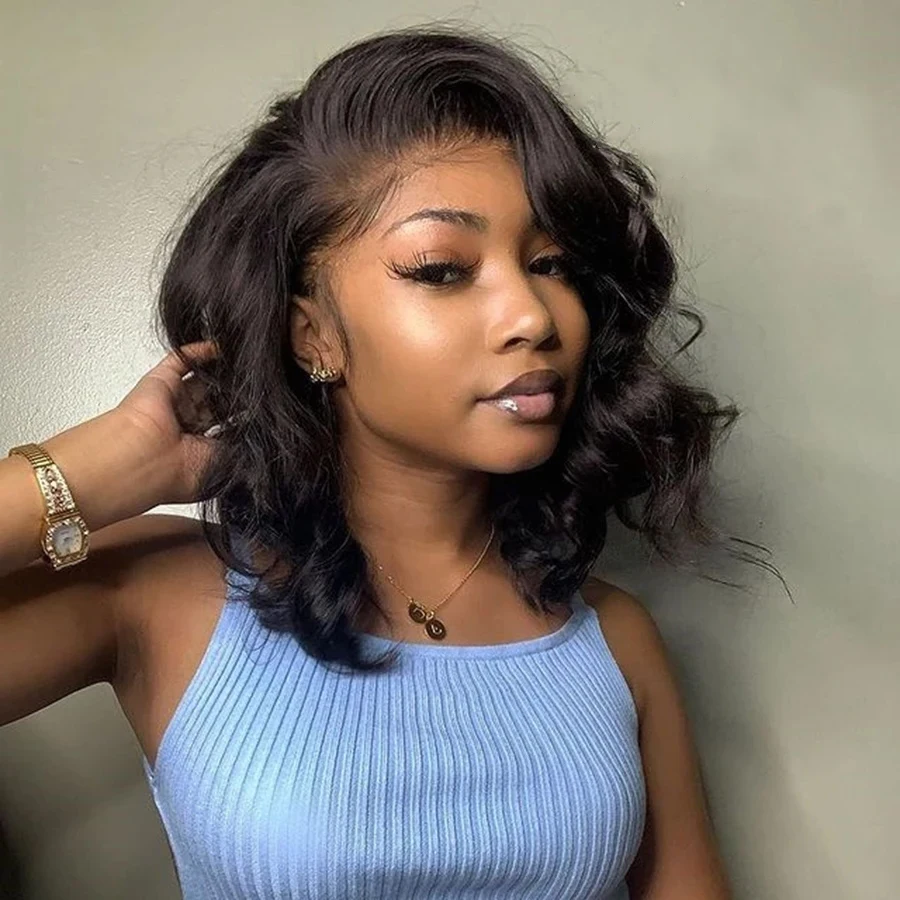 

Morichy Body wave 5x5 closure wig with side lace part brazilian human hair wigs