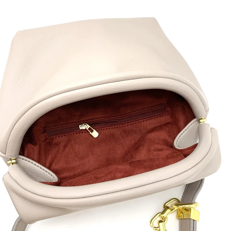 

Bags for Women 2021 New Fashion High-end Leather All-match Armpit Bag Chain One Shoulder Messenger Chain Bag Grand Sac Femme