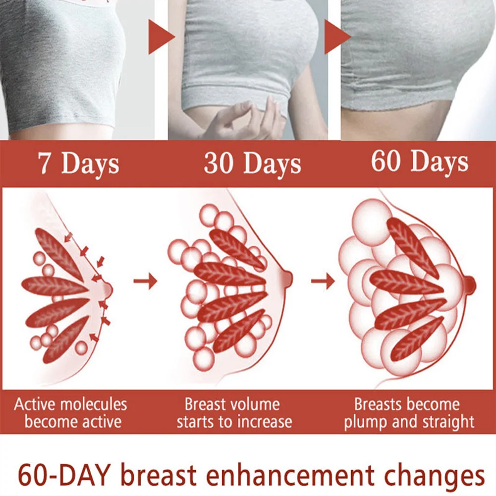

Breast Enhancement Cream Natural Breast Lifting and Firming Cream Push up Cream for Larger Fuller Breast