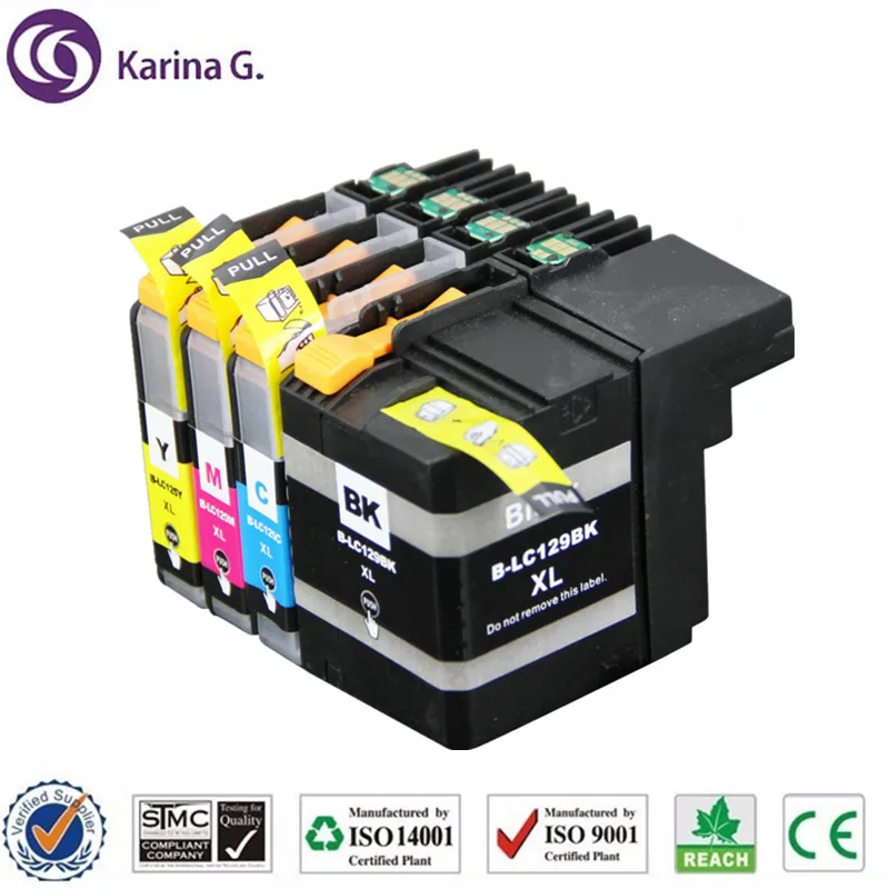 Совместимый чернильный картридж для LC129 LC125 смартфона Brother MFC-J6520DW | Компьютеры и