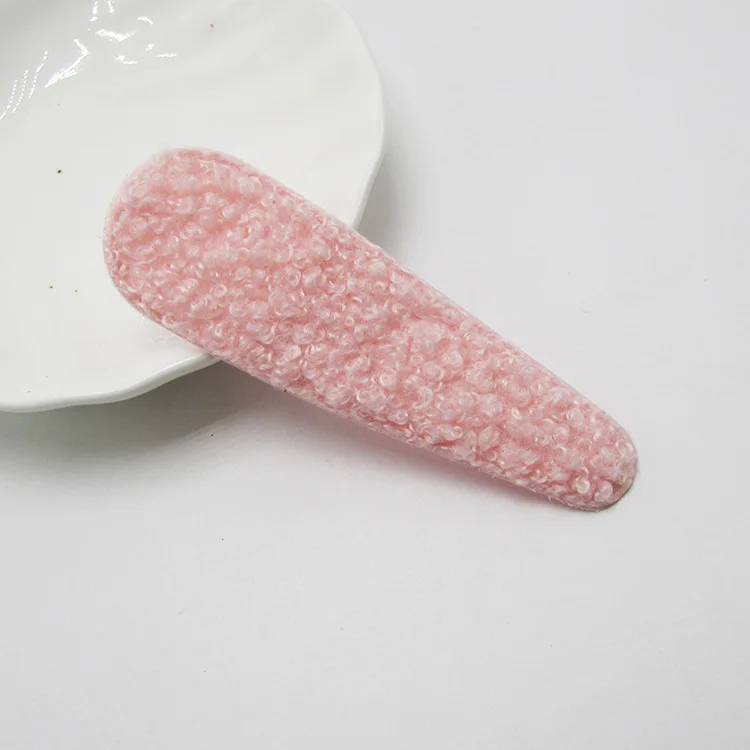 Новый милый плюшевый бархат шпильки для ткани 8 см BB клипсы ручной работы