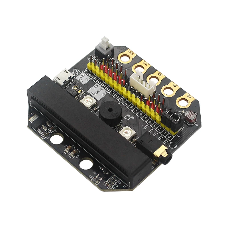Базовая: bit IO Плата расширения горизонтальная плата адаптера Micro:bit Python макетная