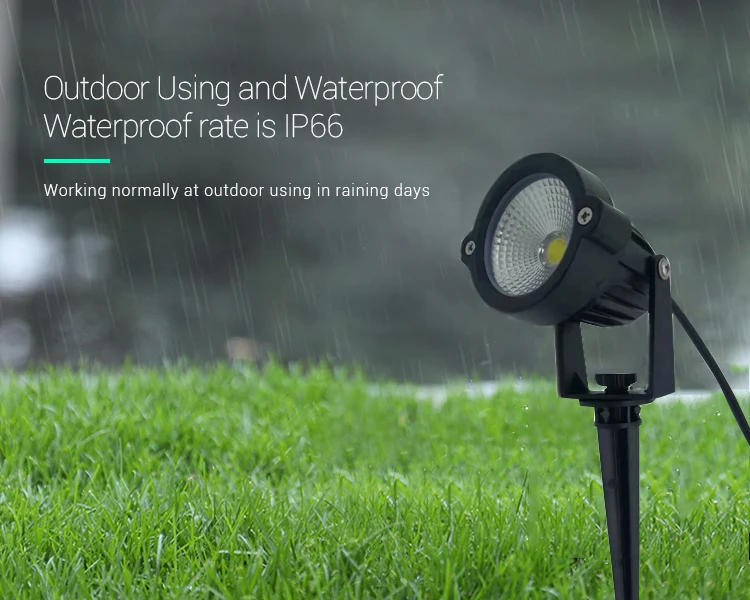 Светодиодная лампа для газона уличный водонепроницаемый светильник COB на