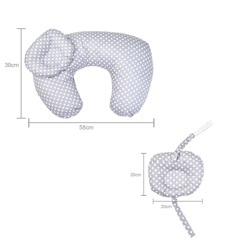 

2pcs/Set Baby Nursing Pillow Maternity U-Shape Cotton Breastfeeding Cushion