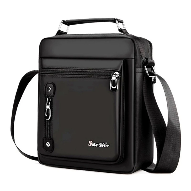 

Casual Men's Business Crossbody Bag Sheepskin Small Men Oxfold Shoulder Messenger Bag High Quality Bolsa Handbag