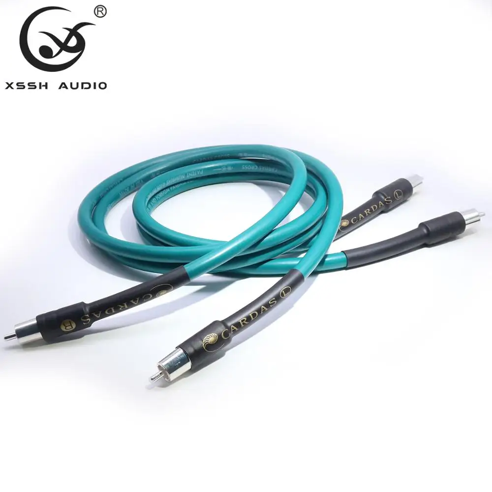 1 пара к RCA Hi-end Мощность усилитель из бескислородной меди с покрытием чистой