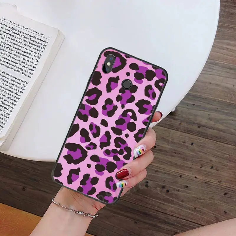 

leopard print aesthetics Phone Case For Xiaomi Redmi note 7 8 9 t k30 max3 9 s 10 pro lite