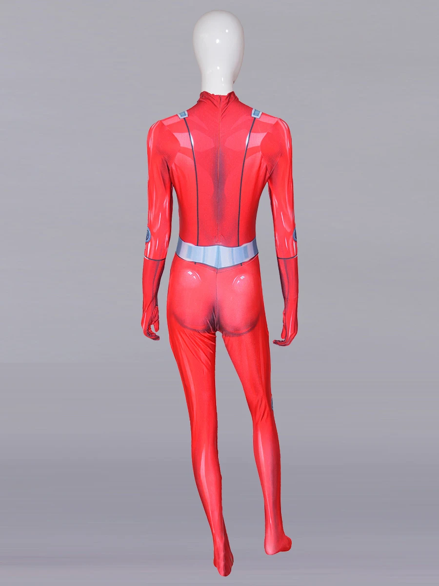 Новейшая модель Горячая Распродажа красного клевера полностью шпионы Костюм для