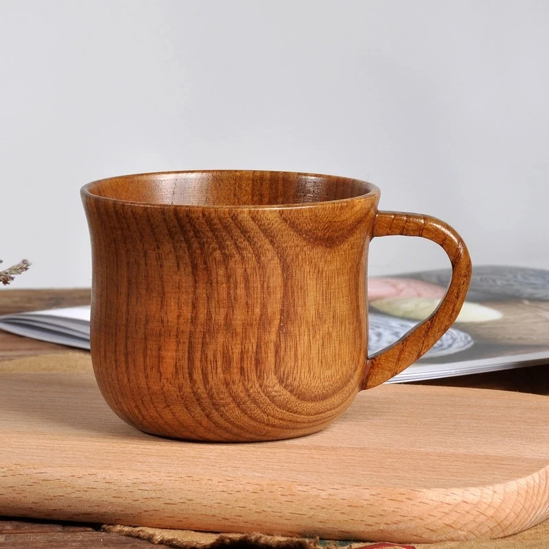 

Wooden Wine Coffee Tea Beer Water Bottle Cup Mug