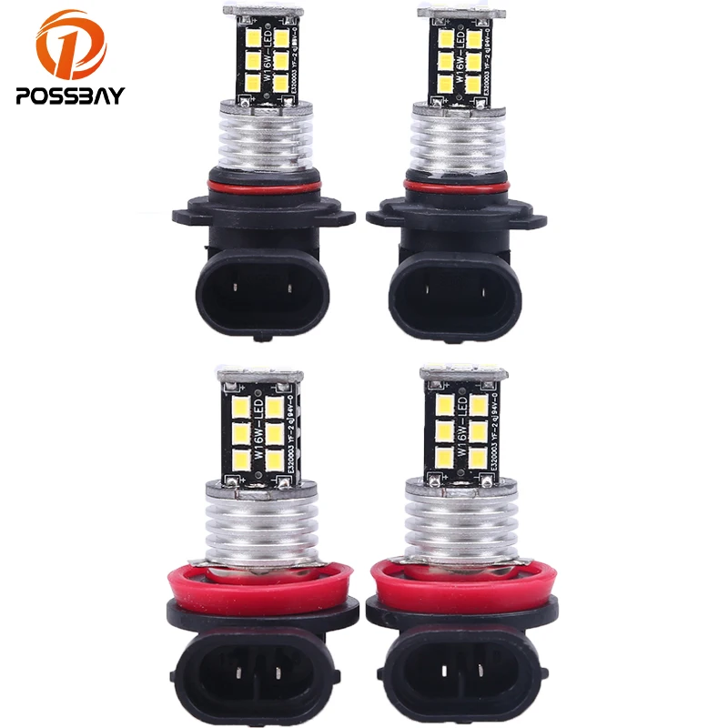 Posbay белый яркий сигнал поворота парковочная лампа Дневной ходовой светильник T20