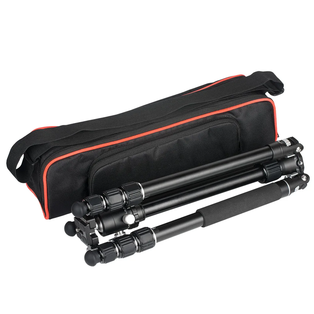 CAVIX PO254X1A Professional Portable Aluminum Alloy Camera Tripod Four Section Set For Canon Nikon Sony Camcorder | Электроника