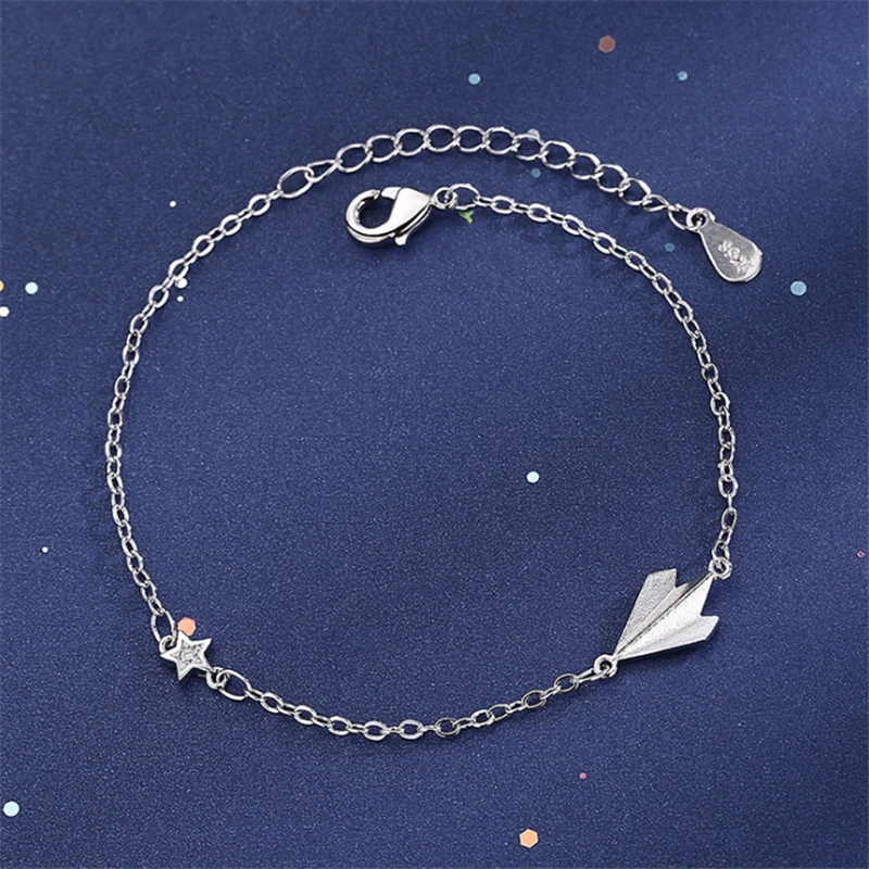 Модные ювелирные изделия женские регулируемые браслеты из бумаги в форме звезды