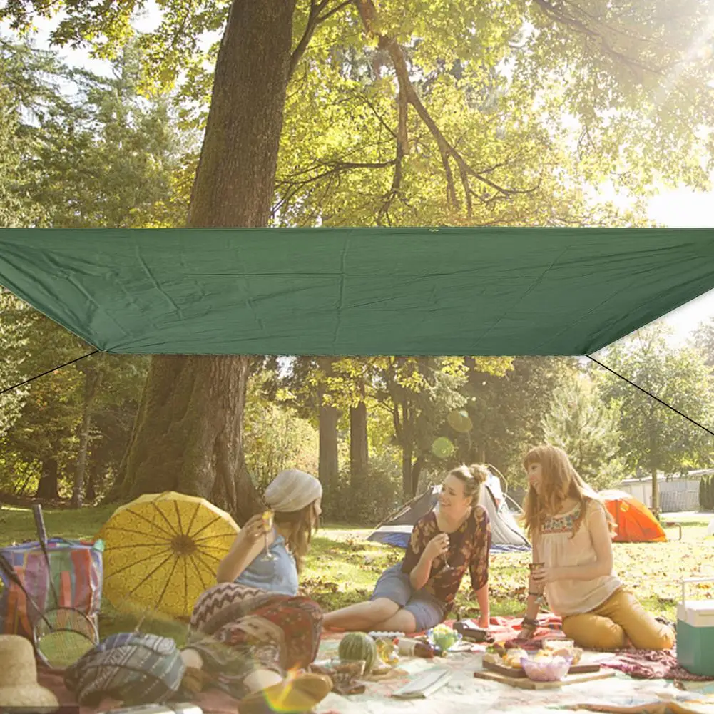 

240x220CM Multifunctional Camping Tarp Durable Waterproof Picnic Mat Moisture-proof Tent Accessories Hiker Camping Tarpaulin