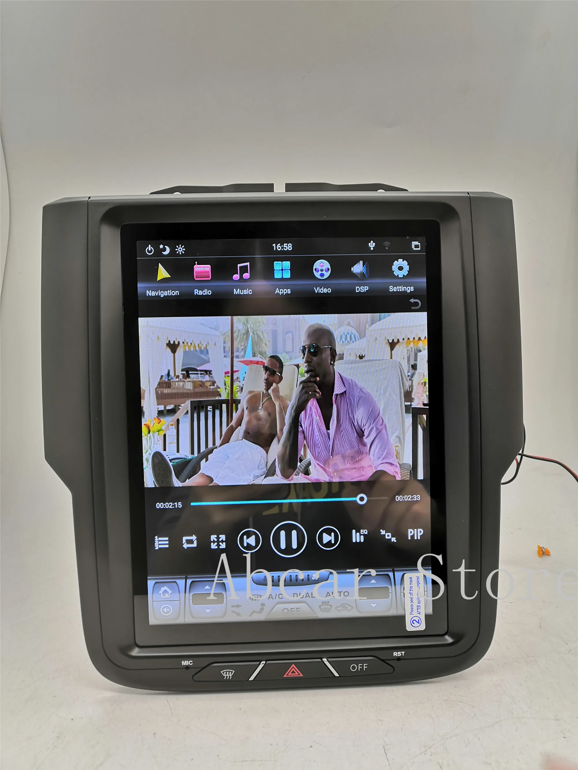 10 4 ''Tesla style Android 9 0 автомобильный dvd-плеер GPS-навигация для Dodge RAM 1500 2014-2018 стерео