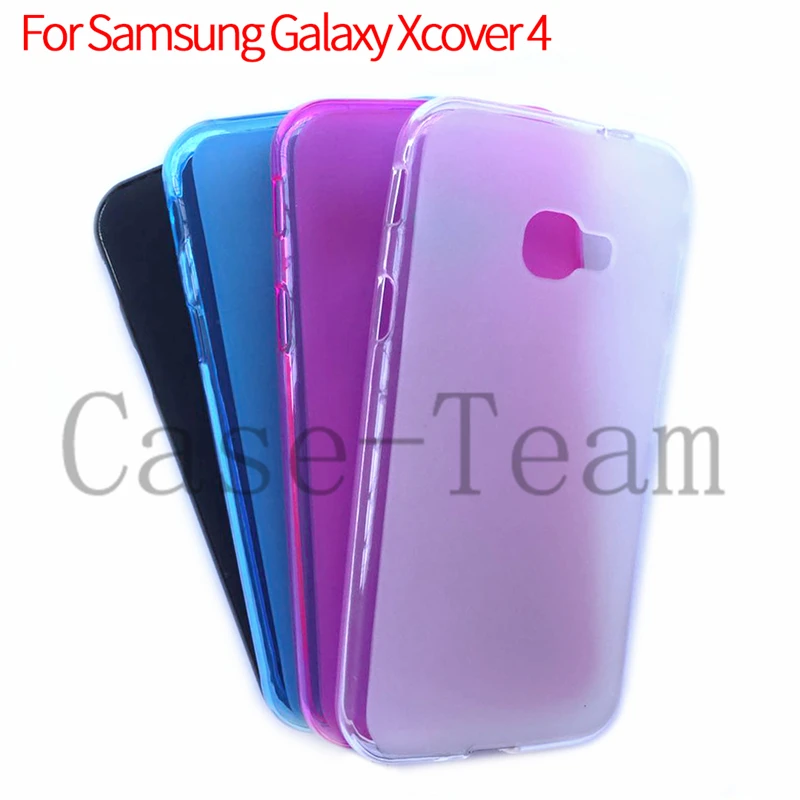 1 шт. пудинг ТПУ чехол для Samsung Galaxy Xcover 4 мягкий Пудинг Чехол|Бамперы| |
