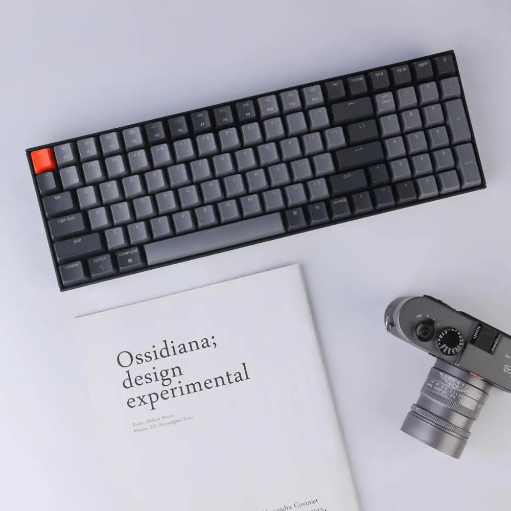 

Keychron K4 A V2 Bluetooth Wireless Mechanical Keyboard w/ White LED Backlight Gateron Switch Wired USB Gaming Keyboard