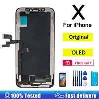 original oled display for iphone x lcd screen with touch assembly true tone replacement for iphone xr xs max 11 pro max display