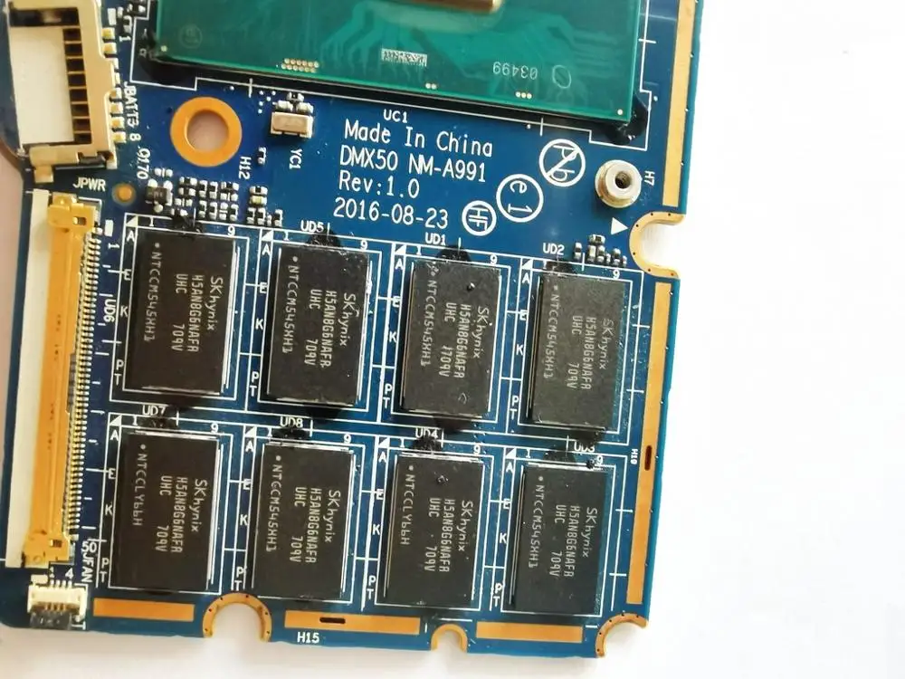 Оригинальный Для Lenovo MIIX 720-12IKB Материнская плата ноутбука I5-7200U 8 Гб DMX50 NM-A991 PN
