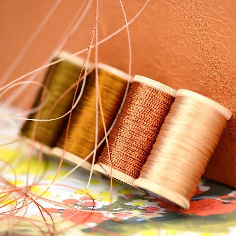 Рулон 0 3 мм линия полиамидного волокна ручная вышивка нить с кисточками 50 м