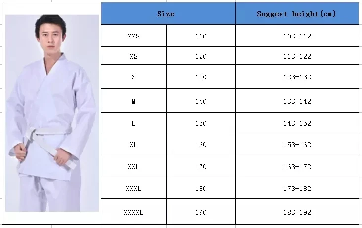 

New Professional Karate Clothing Children Adult Judo Clothing Men and Women Twill Cotton Judo Training Clothes Uniforme