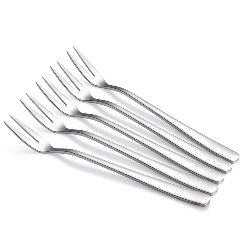 13 см плоды вилкой Нержавеющая сталь двух-телескопический зуб бороны закуска