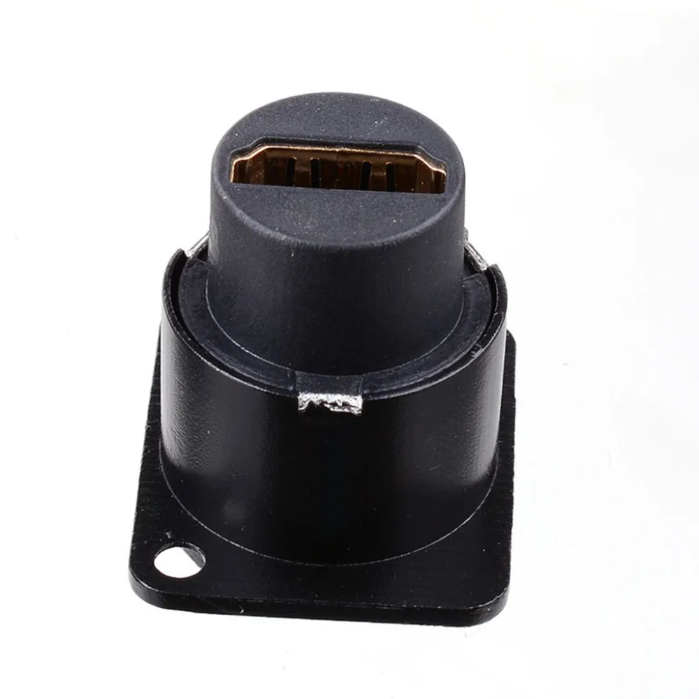 HDMI-compatible D-type Socket Network Plug Chassis Panel Mount Audio Connector Metal HD Aviation Cable | Компьютеры и офис