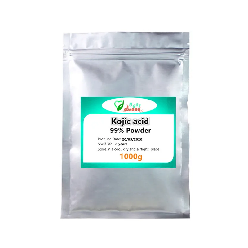 

1000g Pure Natural Top Quality 99% kojic acid dipalmitate powder,Skin whitening,Inhibition of melanin,Free radical scavenging