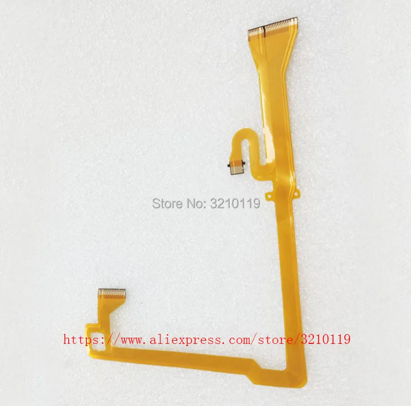 2PCS New LCD hinge rotate shaft Flex Cable for Panasonic DMC-GH3 DMC-GH4 GH3 GH4 Camerra repair parts | Электроника