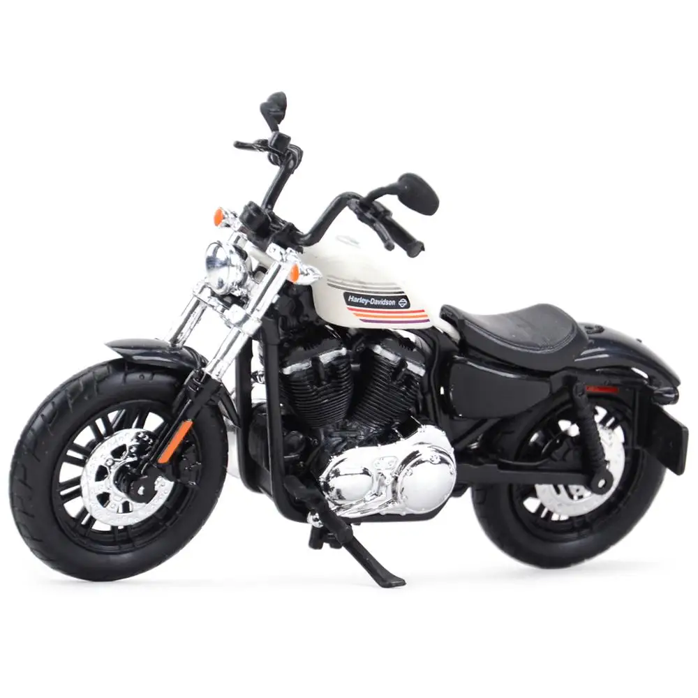 Maisto 1:18 Harley-Davidson 2018 Forty Eight 48 белый специальный литой автомобиль коллекционные