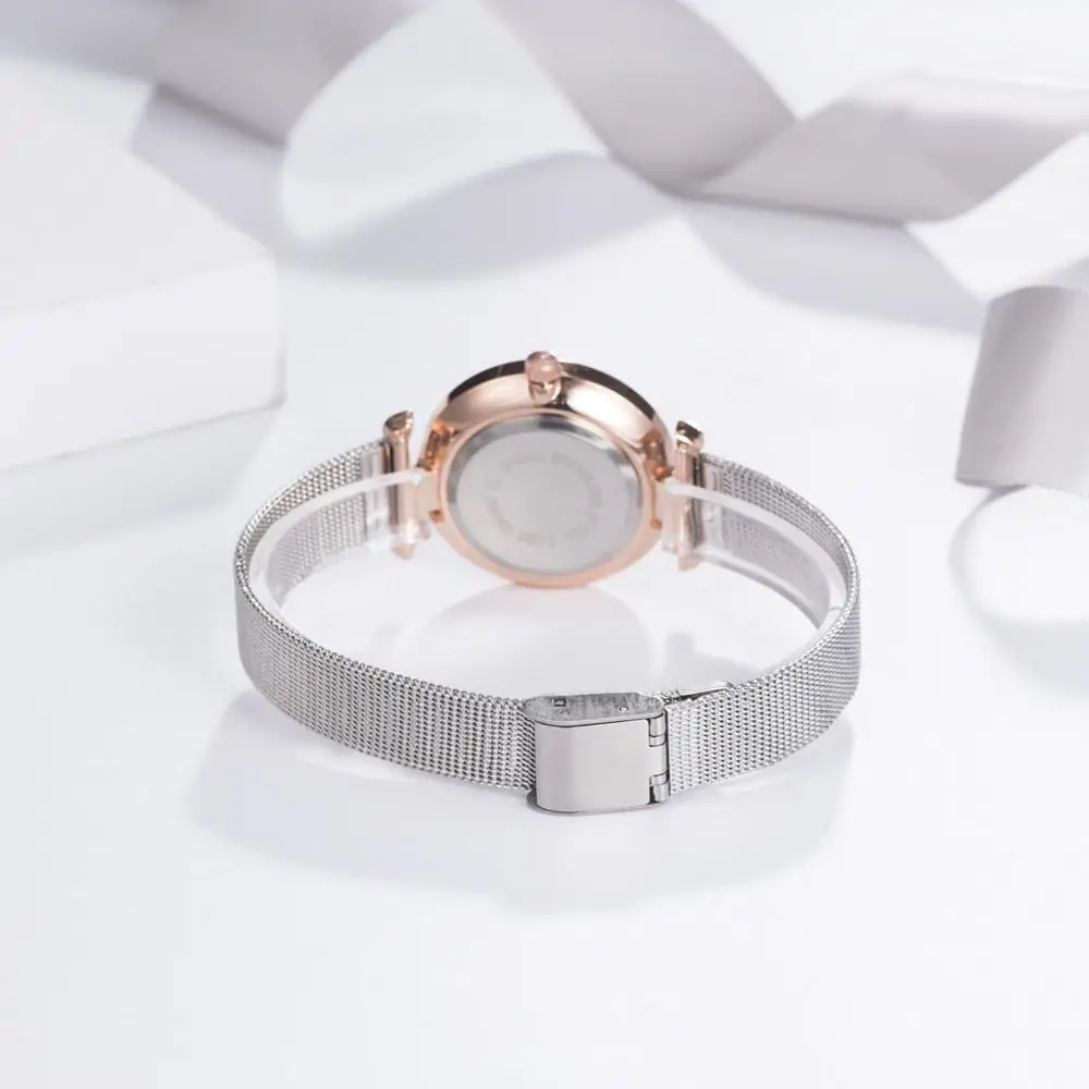 Женские часы с серебристыми кристаллами женский браслет роскошный циферблат из