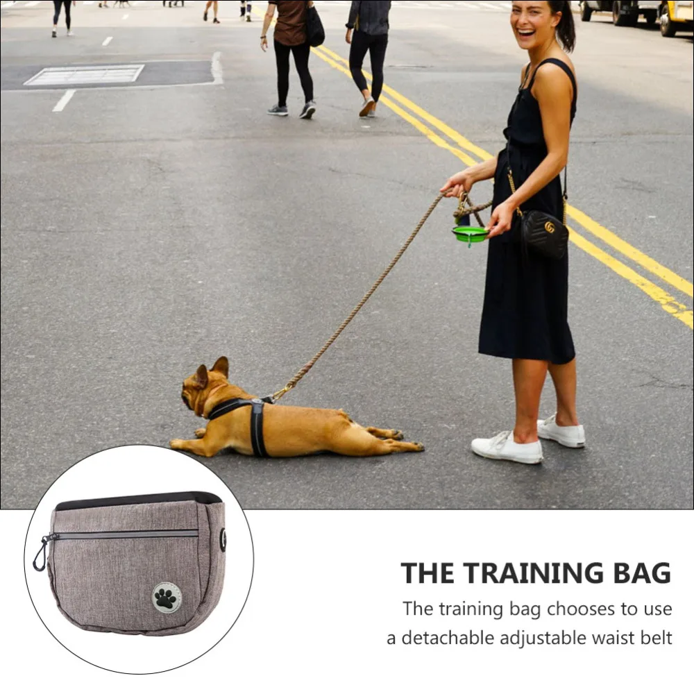 

Dog Waist Bag Pet Supplies Leashing Pet Training Waist Bag Outing Dog Snack Bag