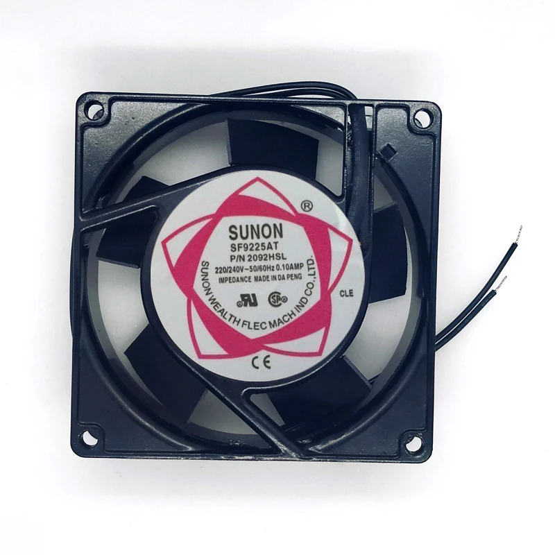 Sunon SF9225AT 92*92*25 мм 9225 9 см AC 220 В 0.1A серверный инвертор охлаждающий вентилятор|Кулеры