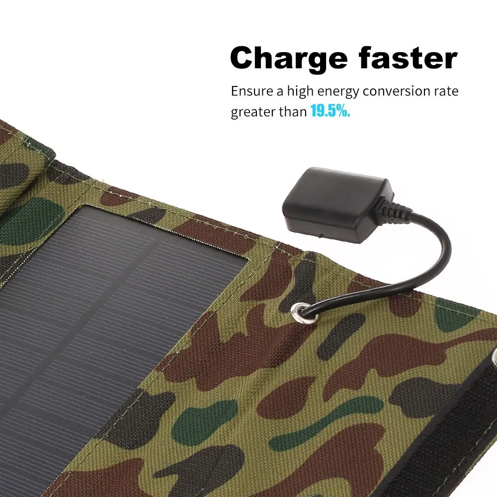 

Зарядное устройство на солнечной батарее с USB-портом, 10 Вт/5 В