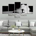 5 шт. картины на холсте домашний декор HD печать на лыжах картины по спортивной тематике постер настенное искусство