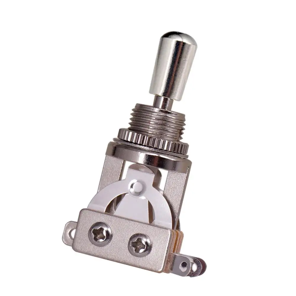3 way e gitarre selector gitarre teil pickup tragbare messing schalter leichte toggle musik elemente für lp epi free global shipping