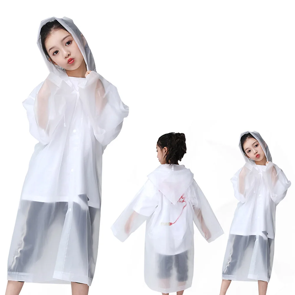 EVA водонепроницаемый детский плащ для девочек и мальчиков студенческий рюкзак