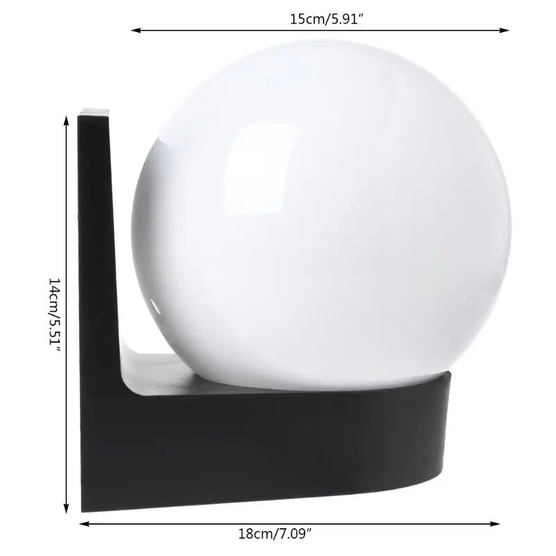 

2021 New Porch LED Light Outdoor Waterproof Wall Lamp Corridor Decoration PC Base PMMA Acrylic Lampshade