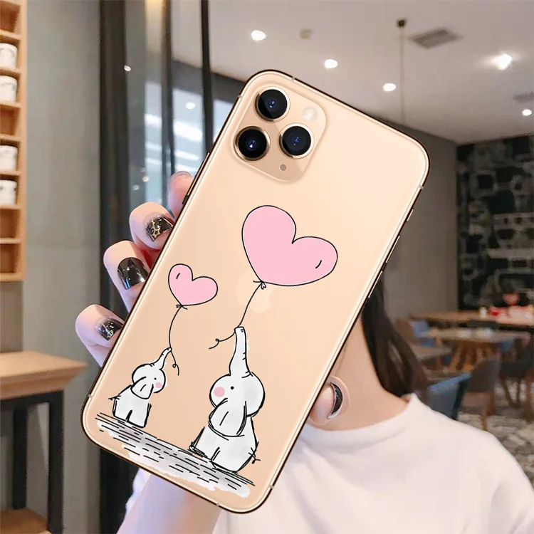 Мягкий силиконовый чехол для iPhone 11 Pro MAX SE 2020 5 6 7 8Plus XR XS X10 | Мобильные телефоны и
