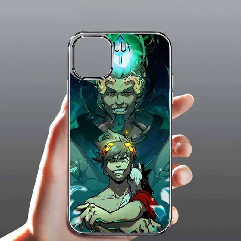 

Hades Supergiant Games Phone Case Transparent for iPhone Samsung 11 12 6 7 8 9 30 Pro X Max XR Plus lite
