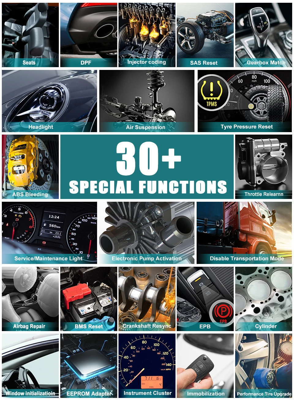 XTOOL PS90 автомобильный OBD2 диагностический инструмент для автомобиля пожизненное