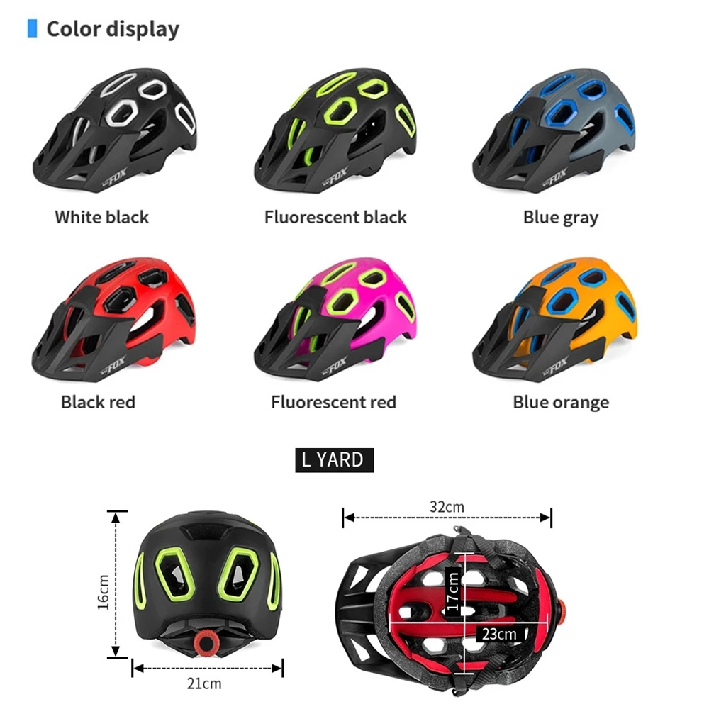

2021 Batfox Bicycle Helmet Men's Women's Mountain Road Helmet Cycling Eps Ultralight Mtb Mountain Bike Comfort Safety Bicycle
